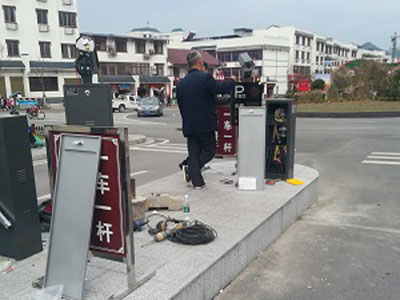 浏阳秋收起义纪念馆车牌识别系统